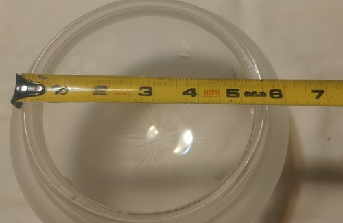 frosted snowflake star light shade. 7.5