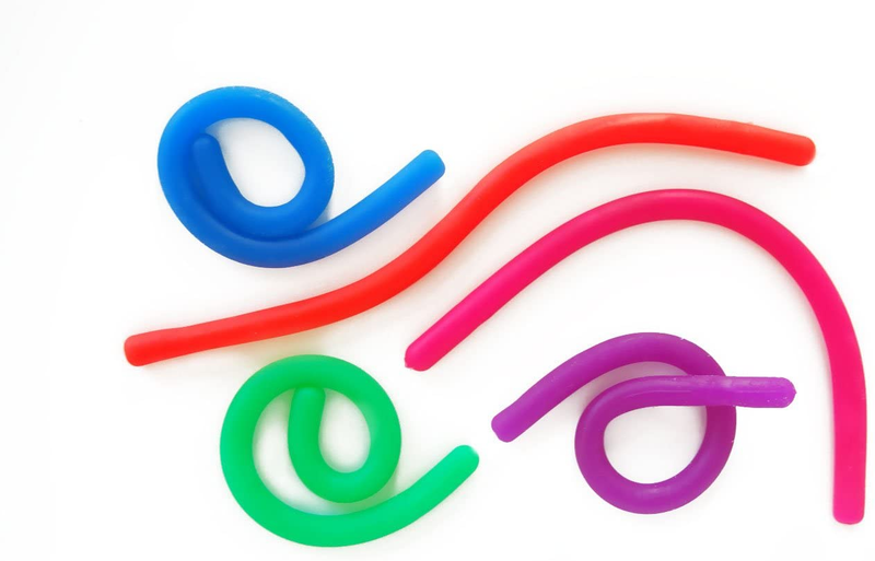 Impresa Products 5-Pack of Stretchy String Fidget / Sensory Toys (Bpa/Phthalate/