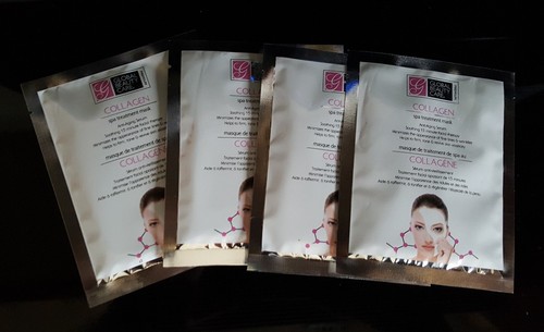 Collagen Face mask~ Anti aging Serum  4 masks