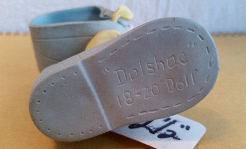 Antique Vintage Doll Shoes Dol shoe 18-20