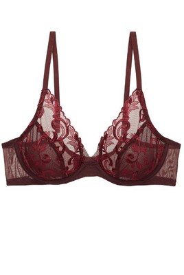 Бюстгальтер на косточках Natori с декором, Vino, 36D