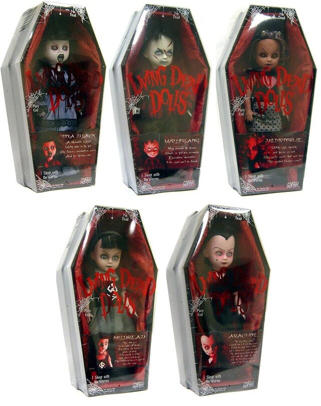 Living Dead Dolls: Mildread シリーズ10 Living Dead Dolls Series 10 Tina Black Wolfgang Demonique