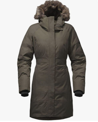 North face artic top down parka ii