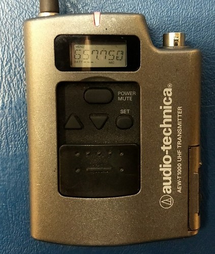 Audio Technica AEW-T1000 UHF Wireless Body Transmitter 655-680MHz
