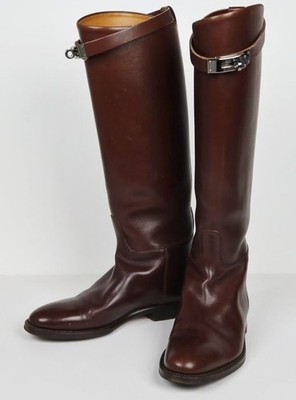 HERMES JUMPIN BOOTS 35.5 Made in Italy