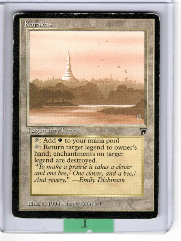 MTG Karakas 英1枚 /MTG Karakas カラカス 英語 レジェンド 1枚