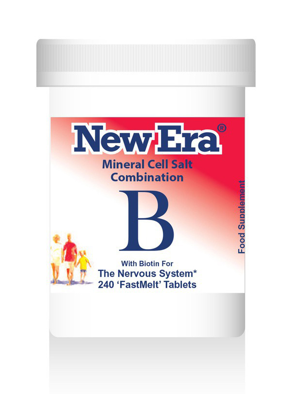 New Era Combination B Mineral Tissue Salt 240 FastMelt Tablets