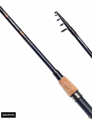 New Daiwa Sweepfire Telescopic Spinning Fishing Rods 8ft 10ft All Models New Daiwa Sweepfire Telescopic Spinning Fishing Rods 8ft 10ft All Models