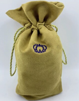 5 - Crown Royal Reserve 750ml Faux Suede Draw String Bag  