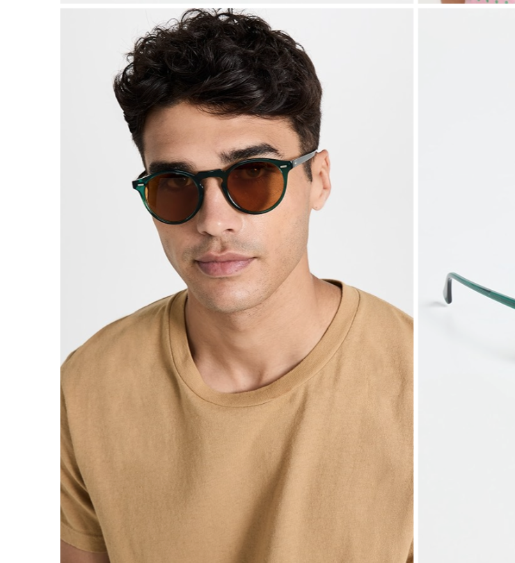 Pre-owned Oliver Peoples Gregory Peck 50mm Limitededition Pink Wash Photocromic Msrp$487