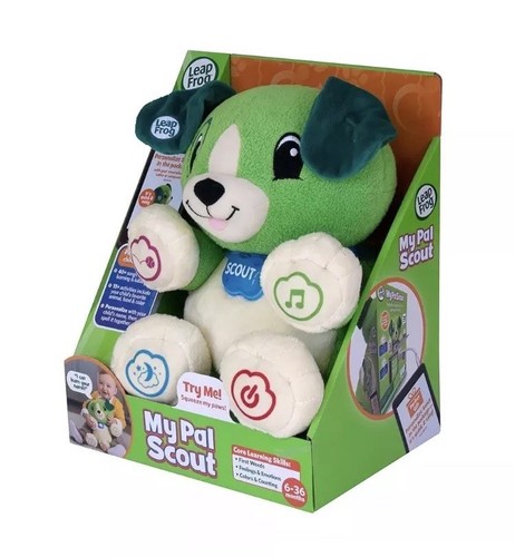 LeapFrog My Pal Scout Educational Skill Electronic Interactive Toys Plush Dog