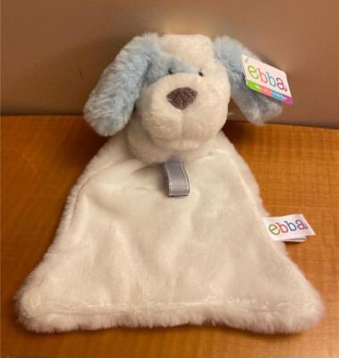 Ebba Paci Pals Luvie Scruff Security Blanket Lovey Pacifier Holder Plush Dog