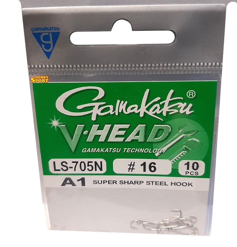 2 CONF AMI GAMAKATSU SERIE LS 705N  SIZE 16 COMPETIZIONE PESCA FIUME MARE LAGO