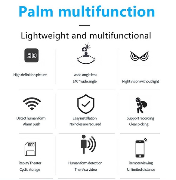 WiFi Wireless 4K Mini Camera Recorder Pinhole DIY HD Screw IP DVR Nanny Cam CCTV - Image 12