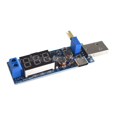 DC-DC 5V to 1.2V~24V USB Step UP/Down Boost Buck Adjustable Power Supply Module