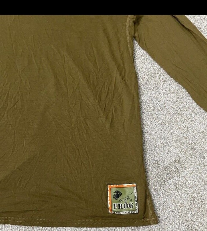 USMC XGO FROG Peckham Military Flame Resistant SILK Layer Shirt MED Lg XL,XX NEW