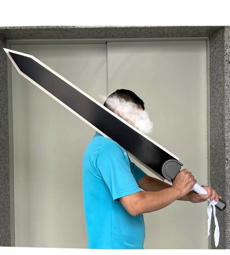 Gut Dragon Slayer Berserk Sword 1:1 Metal Sword Stainless Steels61”