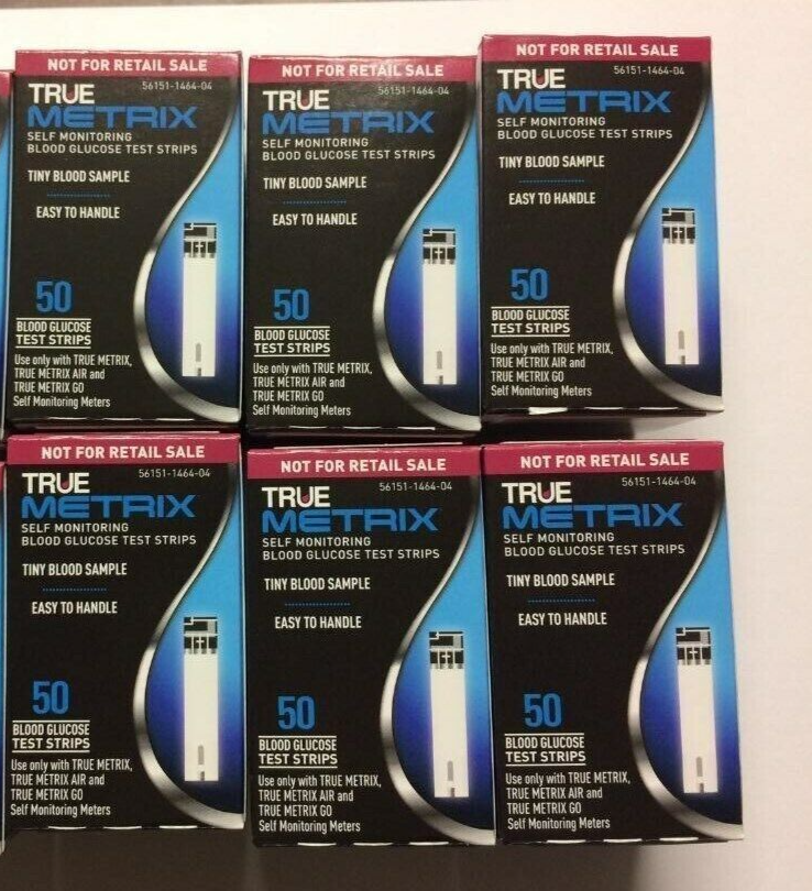TRUE Metrix Blood Glucose 300 Test Strips Exp: 07/28/2024