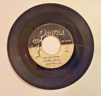 Mickey Hawks Moon Mullins Bip Bop Boom 7'' Vinyl 1958 Profile  4002 DUSTIES