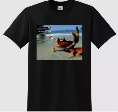 THE PRODIGY T SHIRT fat of land vinyl cd cover