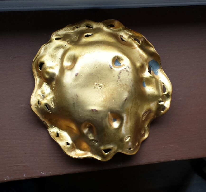 Signed JB  - Jennings Brothers trinket dish