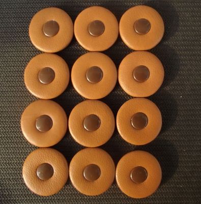  100 pieces 18mm Excellent leather sax pad  good material Plastic resonator
