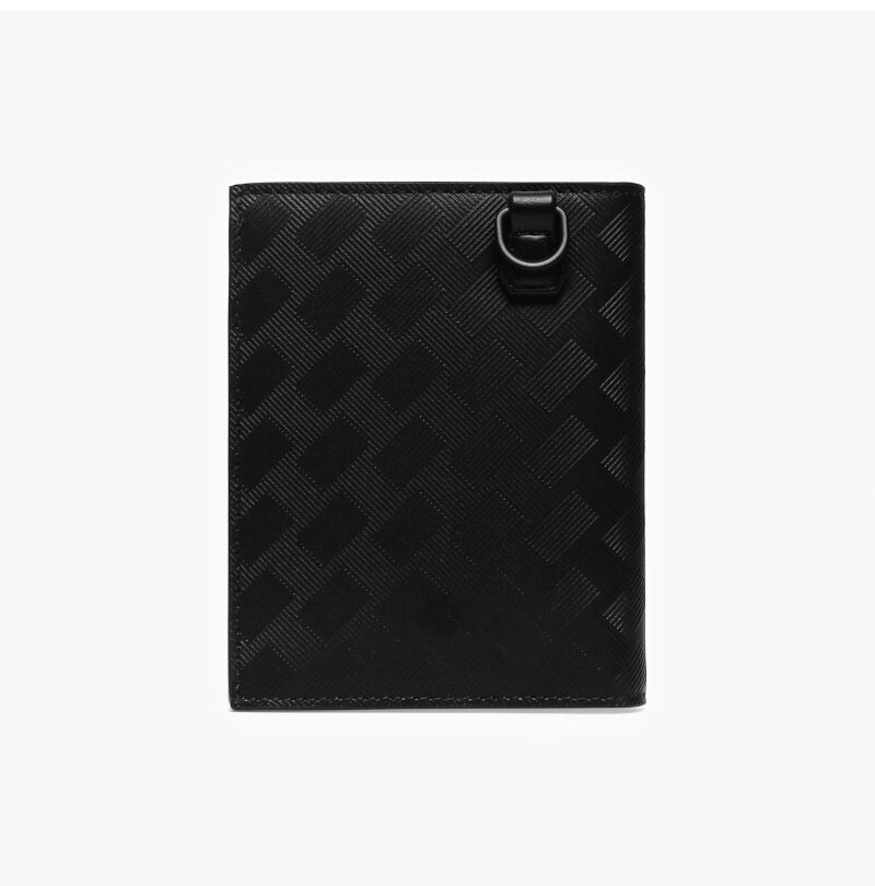 Pre-owned Montblanc Extreme 3.0 Leather 6cc Card Holder Case Cover Wallet Purse For Men In Black