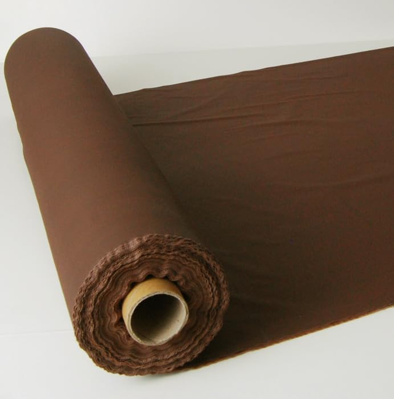 , Brown Plastic Table Cover Roll - 40In X 100 Feet Heavy Duty Plastic Banquet Ta