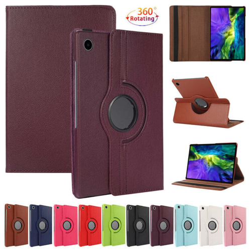 For Samsung Galaxy Tab A A8 A7 S6 Lite S7 S8 S4 Tablet Rotate Case Leather Cover