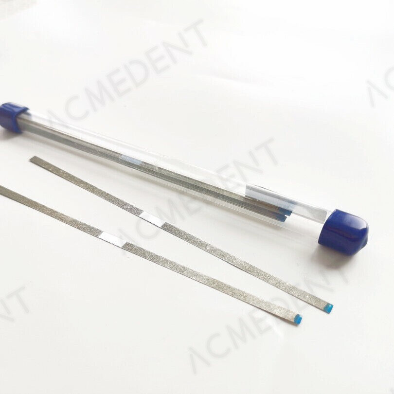 New Dental Single Side Diamond Polishing Finishing Strips Metal Polishing Sands