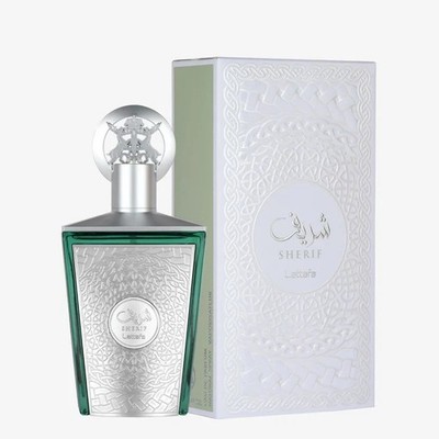 Sherif for Men Eau De Parfum Spray by Lattafa 100ml/3.4oz- FREE SHIPPING