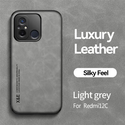 For Xiaomi Redmi 12C Note 12 11 Pro ShockProof Magnetic Leather Back Case Cover