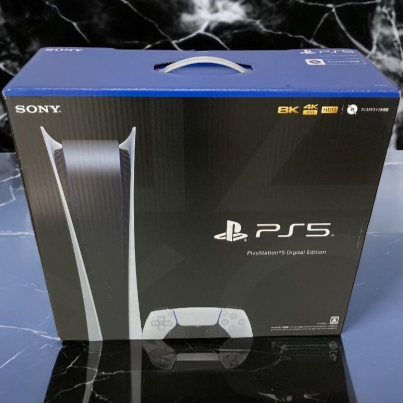 SONY - アポ SONY PlayStation5 CFI-1100B01 SONY PS5 Digital Edition CFI-1100B01 825GB PlayStation New
