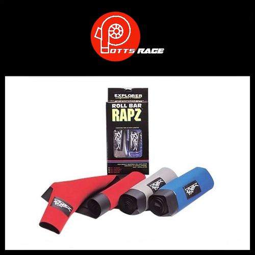 Suspension Rapz Rollbar Padding (2) 12501 Jet Black - 50
