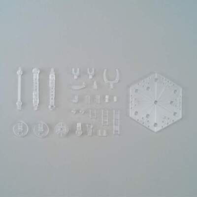 Bandai Gundam Action Base 5 Clear Gunpla 1/144 Scale Display Stand USA Seller
