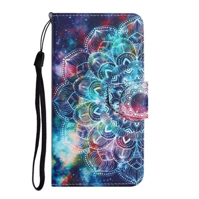 For Redmi Note 11 10 Pro 10C 9S 9T 8 Case Flip Painted Leather Wallet Stand Skin