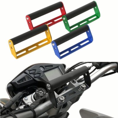 For SUZUKI RM100 RM125 RM250 RM370  HandleBar Riser Phone GPS Bracket Mount Bar
