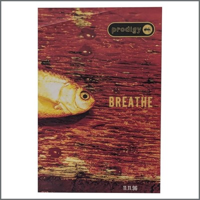 The Prodigy Breathe Single 1966 Promotional Poster (UK)