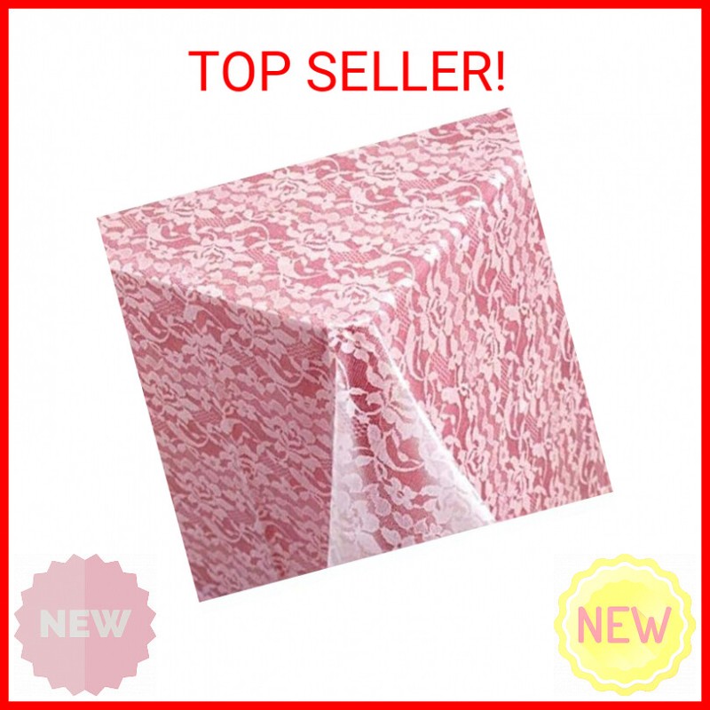 Creative Converting Lace Design Plastic Table Cover