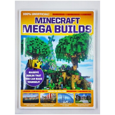 Minecraft Mega Builds: An AFK Book (2022, Paperback)