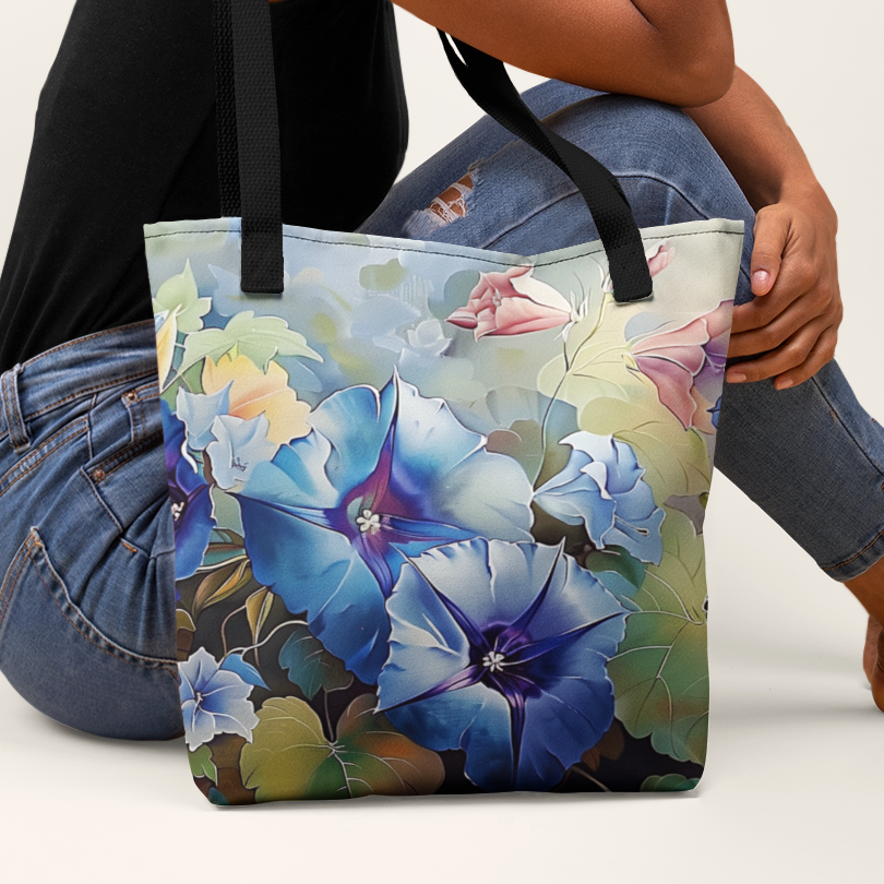 Morning Glory Artwork Design TOTE トートバッグ Morning's Glory