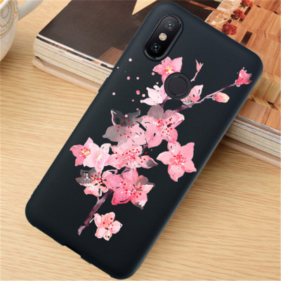 For Xiaomi Redmi 9 9A 5 Plus Note 7 8 9 Pro Case Silicone Painted Slim TPU Cover