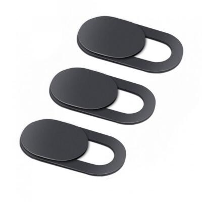 PRIVACY CAMERA COVER SECURITY BLOCKER WEBCAM CLOSURE BLACK for PHONES
