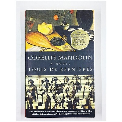 Corelli's Mandolin: A Novel by Louis de Bernieres (1st Edition, 1994, Paperback)