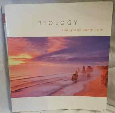 Biology: Today and Tomorrow by Cecie Starr (2005, Paperback, Illustrated) Book
