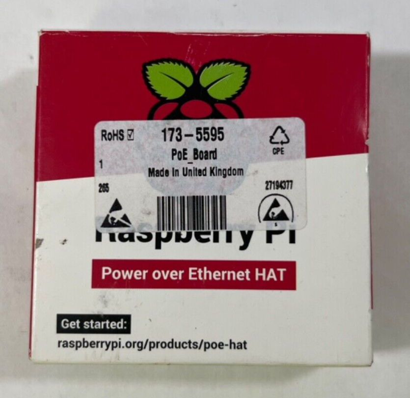 Power Over Ethernet (poe) Hat For Raspberry Pi 3b+
