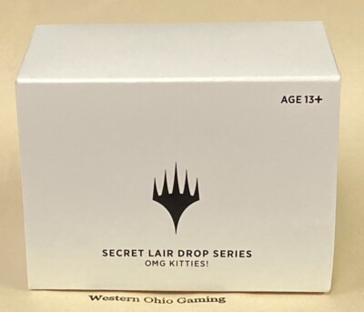 Magic The Gathering Secret Lair Drop Series OMG KITTIES! NEW