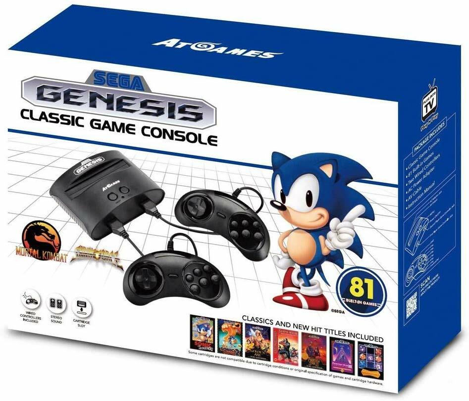 Atgames Sega Genesis Classic Home Game Console 81 Games Includedのebay公認海外通販 セカイモン