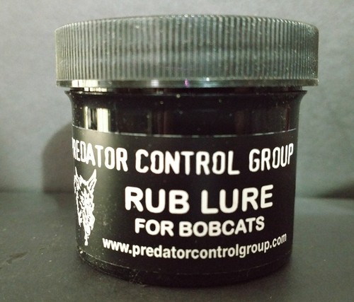 BOBCAT RUB LURE PREDATOR CONTROL GROUP CLINT LOCKLEAR BOBCAT LURE TRAPPING