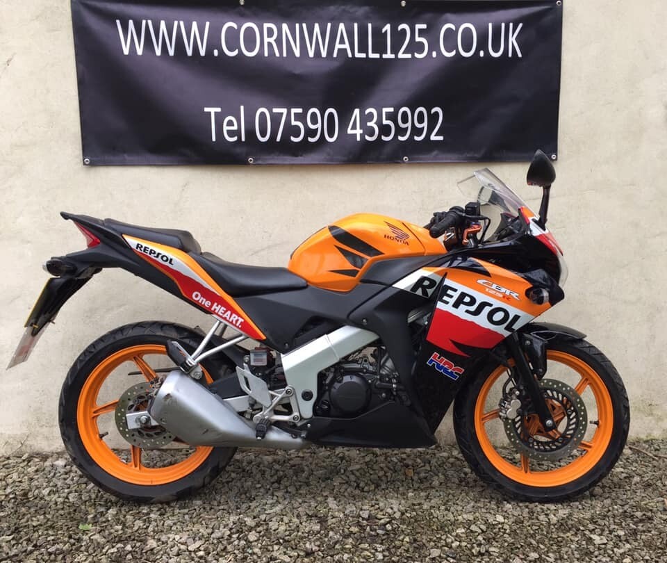 Honda Cbr 125cc 2012 CBT Learner Legal Very Low Mileage Great Condition ...